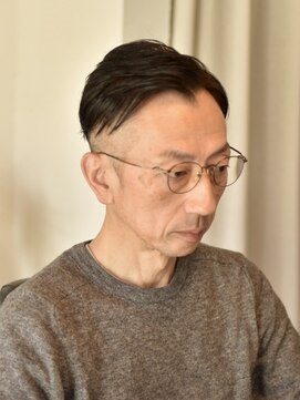 リム メンズヘア(LIM men's hair) 艶感7:3分けリバースショート【メンズカット/メンズヘア】