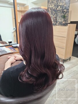 アンクラウド(an cloud) ピンクブラウン/ブリーチなしカラー