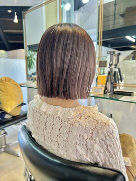 ロナ 岡崎竜美丘店(RONA) マフラー巻いても可愛い切りっぱなしボブ♪