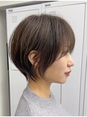 前髪カタログ/イメチェンスタイル／ウェーブパーマ/こなれミディ