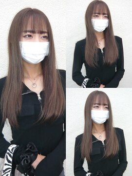 アルレン(Allen) ミルクティーベージュ　ブリーチ　宇都宮