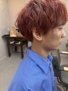 ナネヘアー(8. nane hair) 赤みオレンジカラー