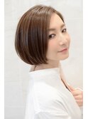 ワンサイドショート/ボブ/ブランジュ/ダブルバンク 表参道/青山