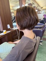 シャンプー ボーイ 宮崎柳丸店(SHAMPOO BOY)&nbsp;ショートボブ【カラー/ショートボブ】