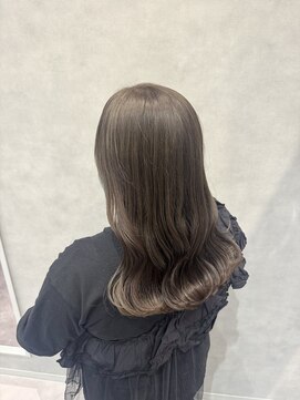 ヘアデザインファブロ イオンモール宮崎店(hair design FABRO.) オリーブベージュ/くすみカラー/オリーブグレージュ