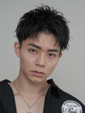 フィフス 名駅(fifth) 名古屋名駅ツイストスパイラルパーマスパイキーショート短髪