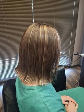 ヘアラウンジ チェルシー(Hair lounge CHELSEA) ボブのストレート