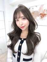 オニキス(ONYX)&nbsp;T182韓国ヘアくびれヘア透明感ロンググレージュ表参道20代