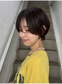 ショートカット/髪質改善縮毛矯正白髪ぼかしレイヤーカラーボブ