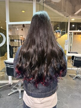 サンエンヘアー(lll_en hair) 裾カラー