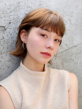 アンドレイ 表参道(andrey) クラゲヘアー/小顔に見せるヘア/ココアベージュ/表参道