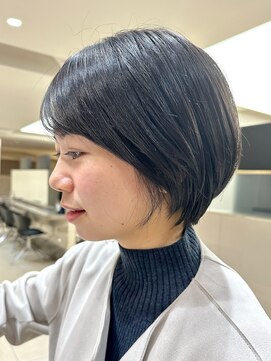 ピークアブー ワン(PEEK-A-BOO ONE) 丸みショート#ショートヘア #前髪ありショート