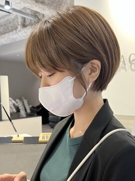 ハッチ(HACCH) ショートカット髪質改善ショートボブ大人ガーリー韓国ボブ