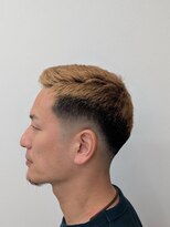 カットサロン うちだ&nbsp;刈り上げ低めのスキンフェードスタイル