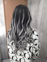 フォックス 四日市店(FOX)&nbsp;ヘアエクステ/ロング/ハイライト風エクステ/シルバー