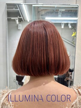 シーバイサイン(sea by Sign) 透明感イルミナカラー/ポピー×アース/レイヤーカット4