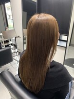 ルシック(LE CHIC)&nbsp;ロングスタイル/髪質改善/透明感カラー/モカブラウン