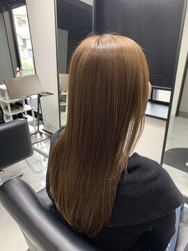 ルシック(LE CHIC) ロングスタイル/髪質改善/透明感カラー/モカブラウン