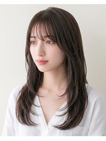 リタ 枚方(Rita)&nbsp;大人可愛いブリーチなしカラーレイヤーカット顔周り韓国くびれ