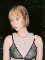ユルク(JURK nagoya)&nbsp;栄/ダークパープル/ナチュラルショート/ミルクブラウン/夏