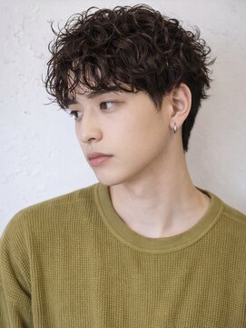 メイキー メンズ 本厚木(MA-IKI) メンズニュアンスパーマ刈り上げフリックパーマ/メイキー本厚木
