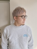 ハク(haku.)&nbsp;メンズショート　ベージュ