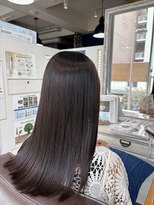 ハナビ(hanabi)&nbsp;40代/髪質改善/縮毛矯正/自然なツヤ髪/髪質かいけ