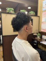 カフナ インダー 京急蒲田(kahuna indah)&nbsp;【メンズ】ベリーショート×テーパーフェード