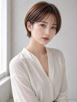 リリアーナ(LILIANA)&nbsp;池袋 大人ショート ハンサムショート シースルーバング 耳かけ