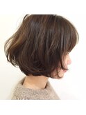 関がつくる 大人可愛いアゴラインボブ