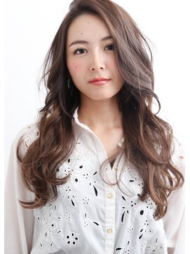 イソラブル(ISOLA-blu) 【大人シールエクステ】アッシュベージュ×カールスタイル