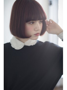 スリーバイキープ 尾山台(THREE by KEEP) 【THREEbyKEEP、尾山台木田】カラートリートメントショートボブ