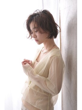 ネオリーブカフ 鶴ヶ峰店(Neolive caff) 【Ｎｅｏｌｉｖｅ/鶴ヶ峰】ラフウェーブの時短ショートボブ♪