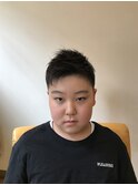 イケイケサマーヘアなショートモヒ