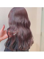 レンク(LENC)&nbsp;ピンクカラー×ブリーチカラー×アリサ