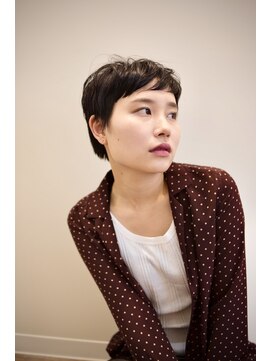 ピズム(PISM) フレンチマッシュイメチェンショート/フォギーベージュ