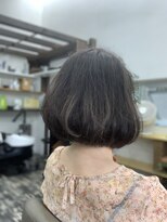 ヘアサロン スタイリスタ(hair salon stylista)&nbsp;くせ毛を生かしたふんわりボブ