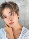 ミニマム可愛い♪ひし形ショートボブ