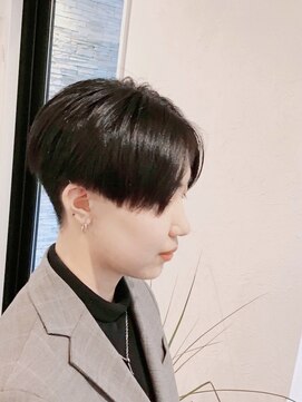 ヘア アンド フェイス リズム マニッシュショート