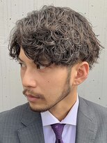 2wayパーマスタイル波巻きスパイラルオフィスビジネス大人