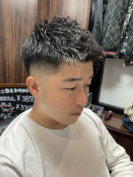 ヒロギンザ 田町店(HIRO GINZA) フェードスタイル 理容室/メンズ/ベリーショート/三田/田町