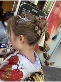 【副店長 一木】☆祝成人水引ポニーテール☆
