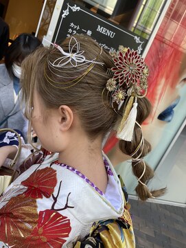 ブッシュ ユメリア徳重店(BUSH) 【副店長 一木】☆祝成人水引ポニーテール☆