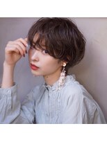 アトリエ フェム(atelier.fem)&nbsp;atelier.fem　透明感カラー×ショートパーマ