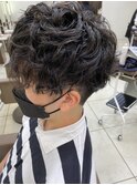 スパイラルパーマ