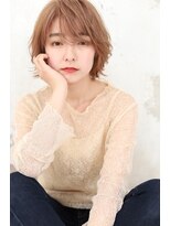 シェール(cher)&nbsp;ショート/ピンクベージュ