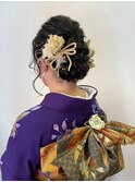 成人式ヘアセット
