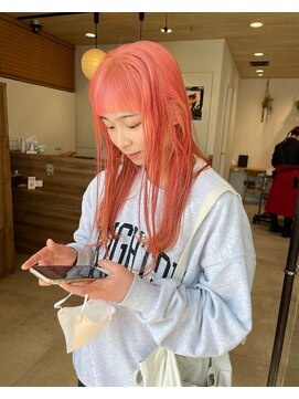 ミューズ バイ ケンジ(MUSE by KENJE) salmon ピンク