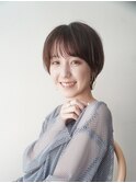 ◇大人可愛い20代30代40代50代マッシュショート/丸みショート
