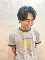 サンルーム(SUN room)&nbsp;センター分けショート/メンズカット/ビジネスマン向け　satsuki